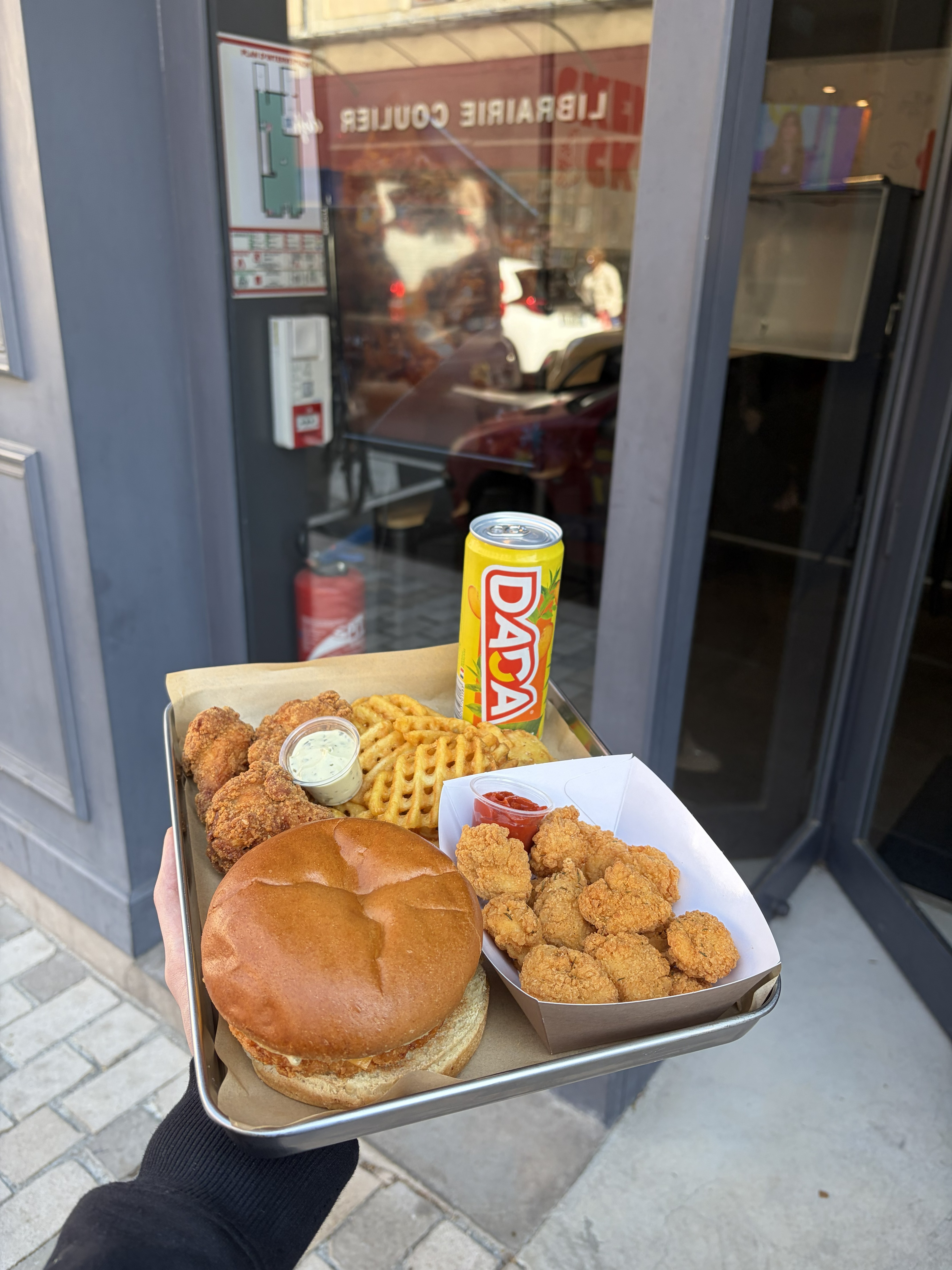 Plateau porté en rue