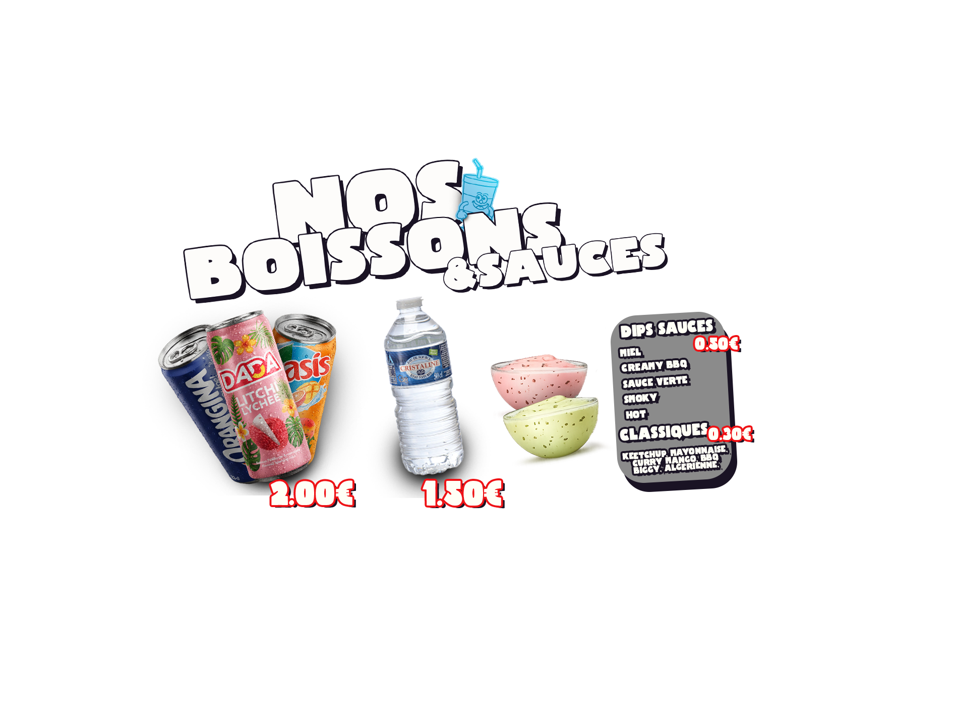 Boissons et Sauces